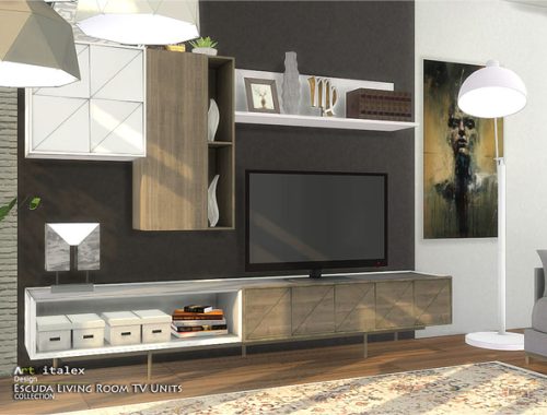Escuda Living Room TV Units by ArtVitalex