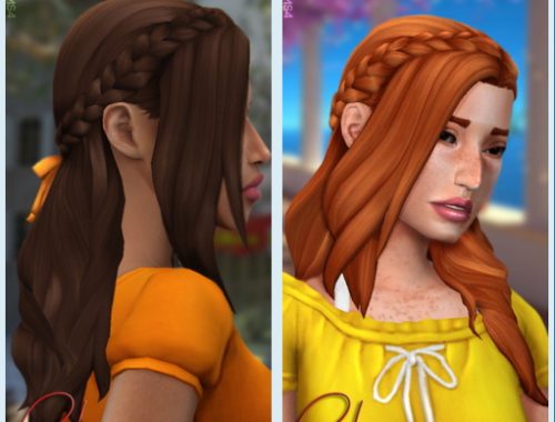RUBY HAIR at Candy Sims 4