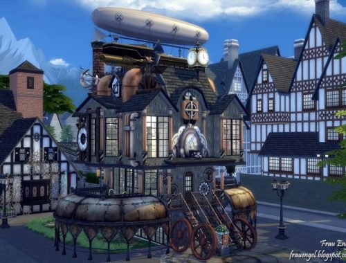 Steampunk House at Frau Engel