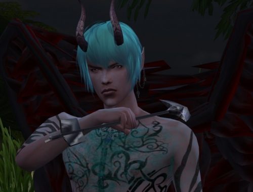 Demon and Princess at Sims for you