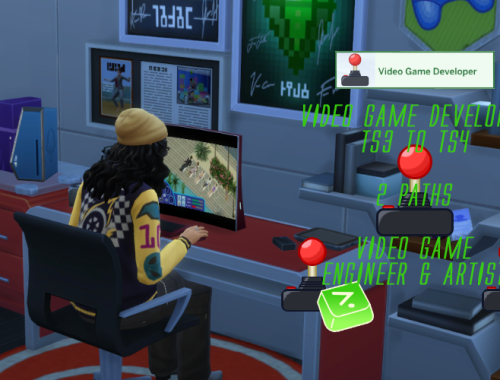 Video Game Developer Career TS3 To TS4 Remake
