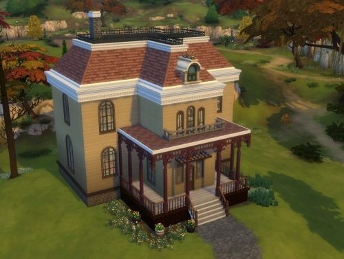 Bates Mansion + Motel by kinglauti