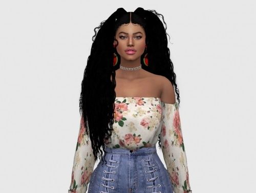 GLORIA HAIR by Thiago Mitchell at REDHEADSIMS