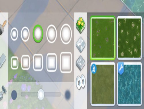 Base Game Clear Water Terrain for TS4
