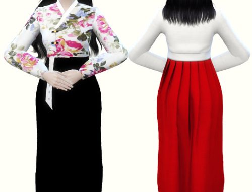 FD Korean dress at SNOW:L