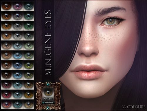 Minigene Eyes (Facepaint)