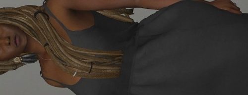 GAIA HAIR + BRAIDED VERSION at REDHEADSIMS – Coupure Electrique