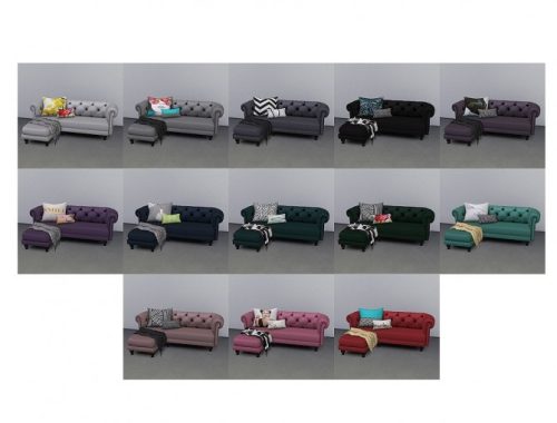 Retexture of BCP corner sofa at ShojoAngel