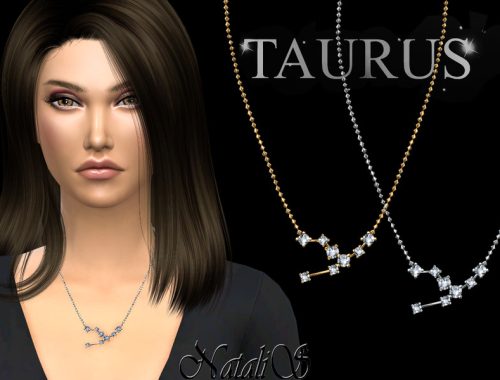 NataliS_Taurus zodiac necklace