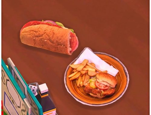Chicken Sandwich Meal and Sub Sandwich at Josie Simblr