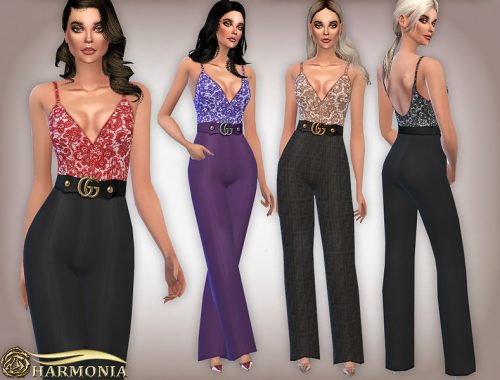 Lace Wide Leg Jumpsuit