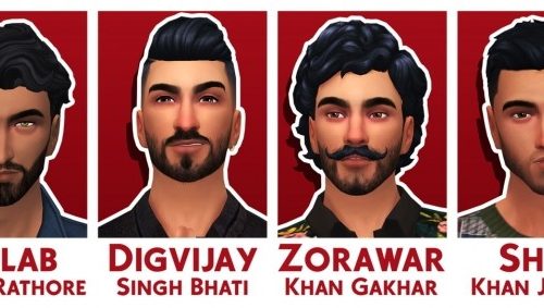 Rajput Squad at The Sims 4 Middle Easterners & South Asians