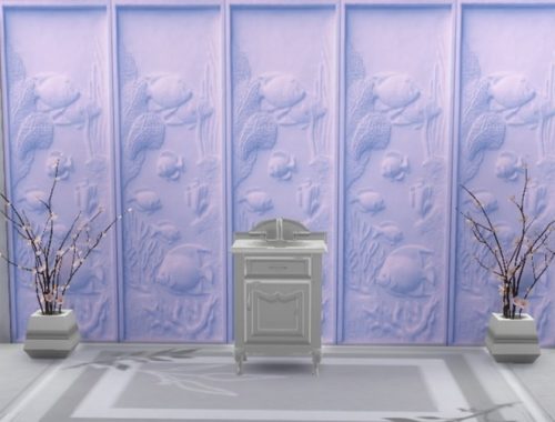 3D fish wall paint at Trudie55