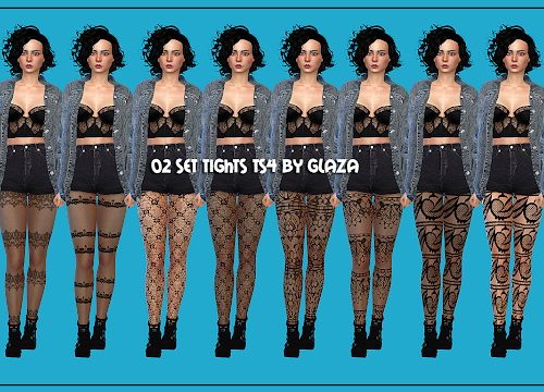 02 SET TIGHTS at All by Glaza