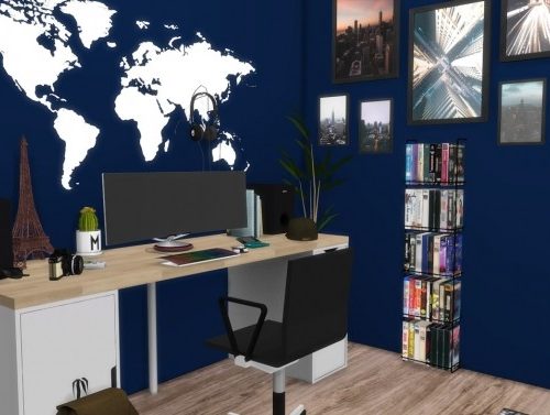 TEENAGE BOY BEDROOM at MODELSIMS4