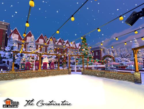 Christmas time park by autaki