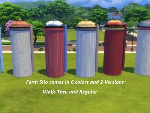Farm and Industry Silos by Snowhaze