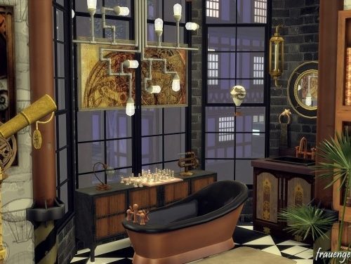 Steampunk House at Frau Engel