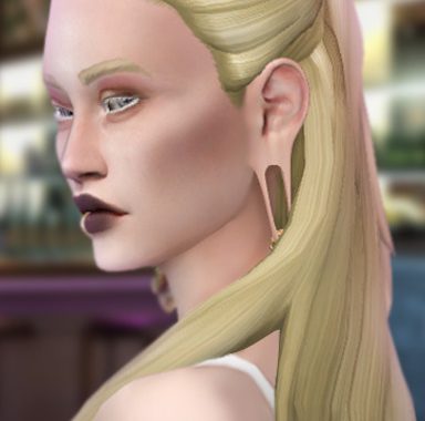 MOONSTONE HAIR (P) at Candy Sims 4