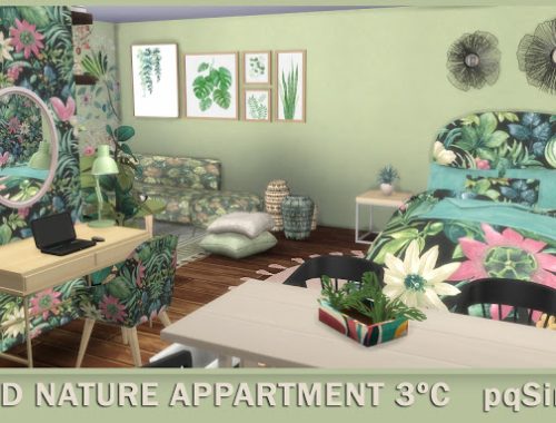 3º C Wild Nature Apartment at pqSims4