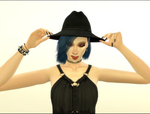 4 Hat Poses By Tira.235