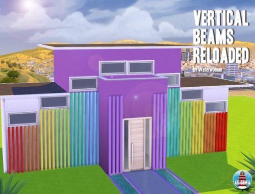 Vertical Beams Reloaded by Waterwoman at Akisima