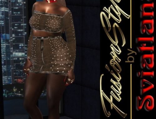 Denim outfit at FusionStyle by Sviatlana
