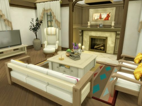 Suburban House 50 Oasis Springs at Via Sims