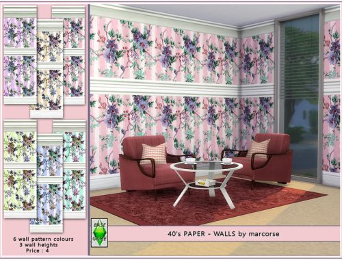 40's Paper - Walls by marcorse