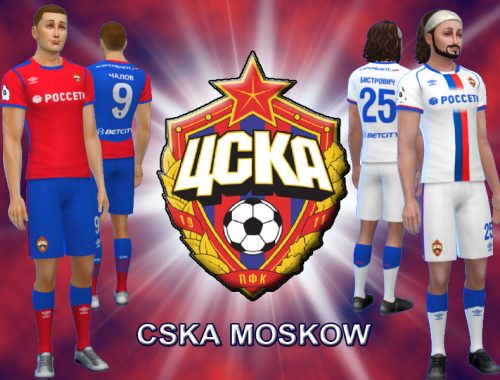 CSKA Moscow Kit 2018/19 fitness needed