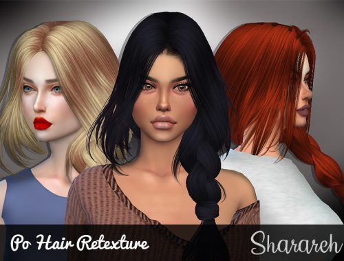 Po hair retexture