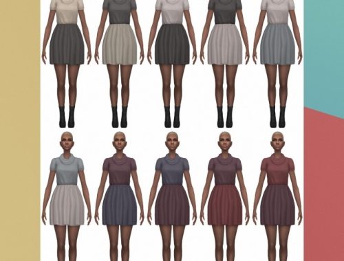 Loft Pea Coat Skirt S3 Conversion at Busted Pixels