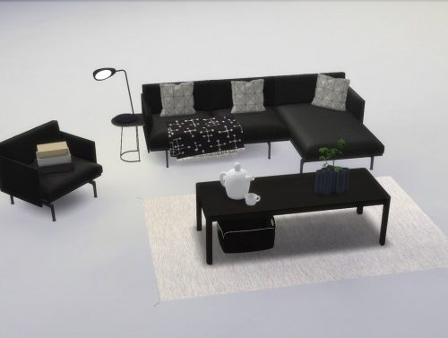 OUTLINE CHAISE LONGUE (P) at Meinkatz Creations