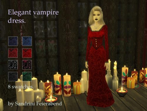 Elegant Vampire Dress