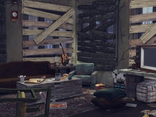 Abandoned apartment at Frau Engel