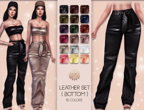 Leather SET (BOTTOM) BD07