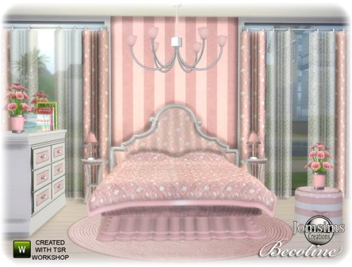 Becotine bedroom by jomsims