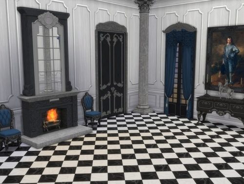 Dark Lux Fireplace – Tall Version by TheJim07