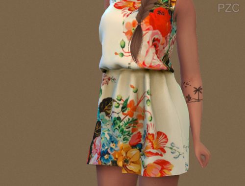 2 Summer Little Tattoos by Pinkzombiecupcakes