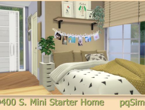 9400 S Mini Starter Home at pqSims4