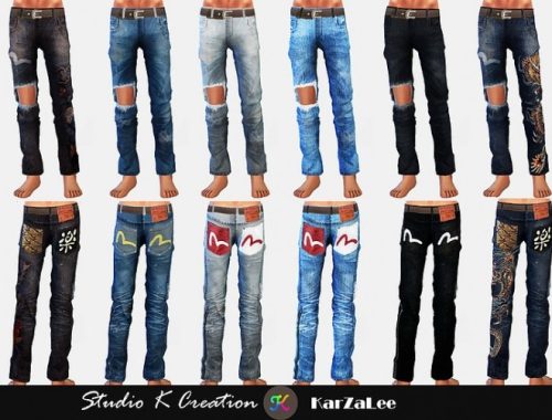 Giruto 70 ripped jeans at Studio K-Creation