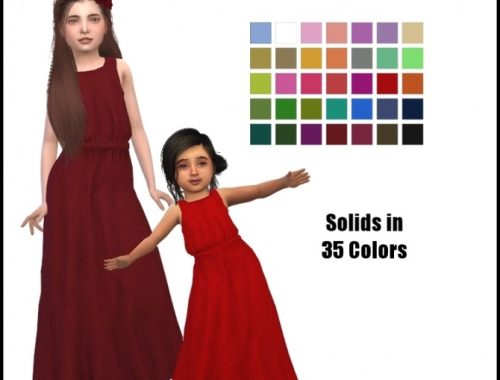Arabella dress by SamanthaGump at Sims 4 Nexus