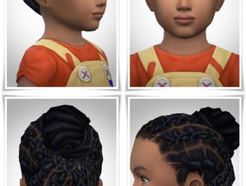 Toddler Box Braids at Birksches Sims Blog