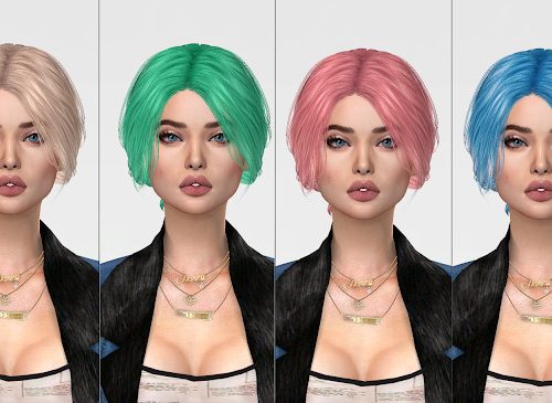 RUCHELLSIMS Anto Maggie HAIR RETEXTURE at REDHEADSIMS