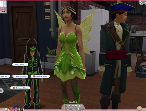 More costumes for holiday tradition.