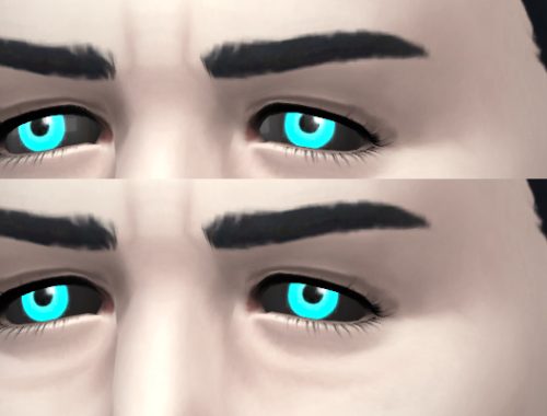 Eye specular remover for aliens and vampires