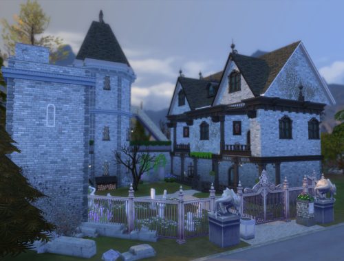 Villa Dhanavian: a vampire mansion for Fledermaus Bend