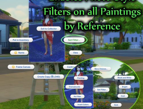 Set Filters on Paintings