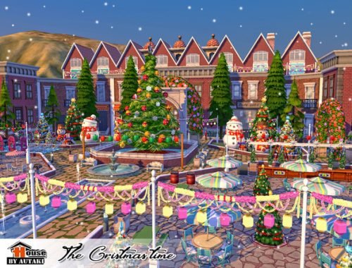Christmas time park by autaki