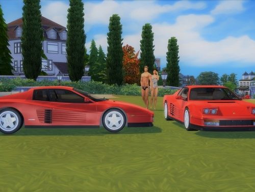 Ferrari Testarossa at LorySims